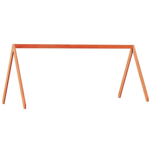 Stel til husseng 199x80,5x88 cm massivt fyrretræ gyldenbrun
