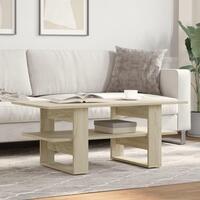 Sofabord 102x55x42 cm konstrueret træ sonoma-eg