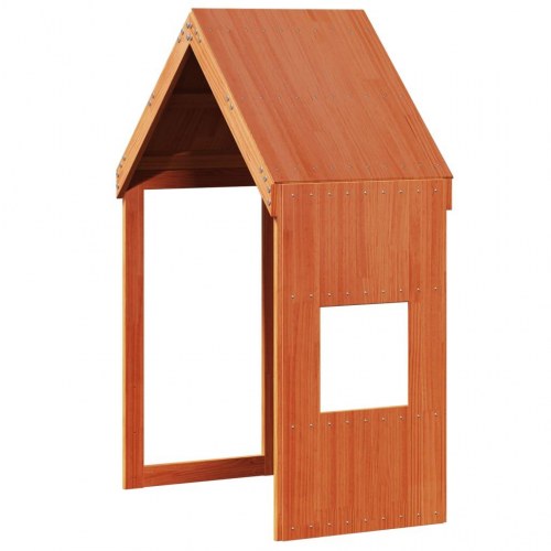 Stel til husseng 55x99x139,5 cm massivt fyrretræ gyldenbrun