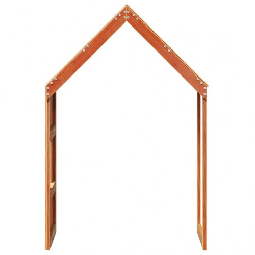 Stel til husseng 55x99x139,5 cm massivt fyrretræ gyldenbrun
