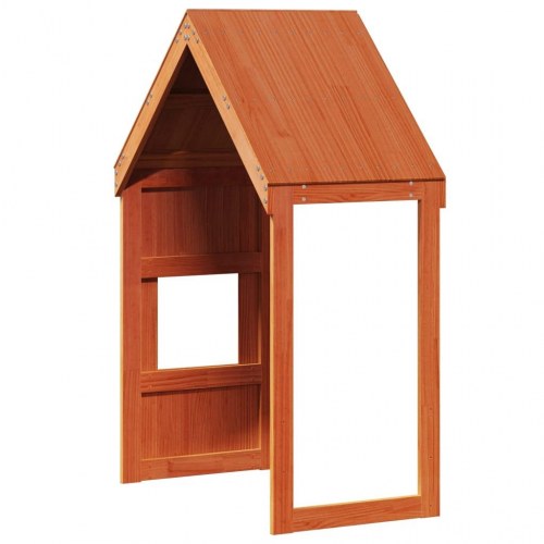 Stel til husseng 55x99x139,5 cm massivt fyrretræ gyldenbrun