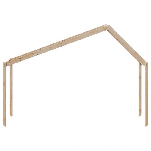 Stel til husseng 213x85,5x144,5 cm massivt fyrretræ