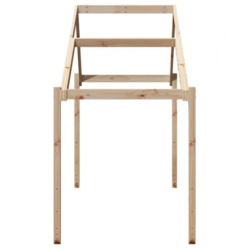 Stel til husseng 213x85,5x144,5 cm massivt fyrretræ