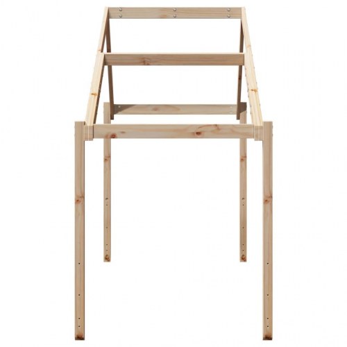 Stel til husseng 203x95,5x142 cm massivt fyrretræ