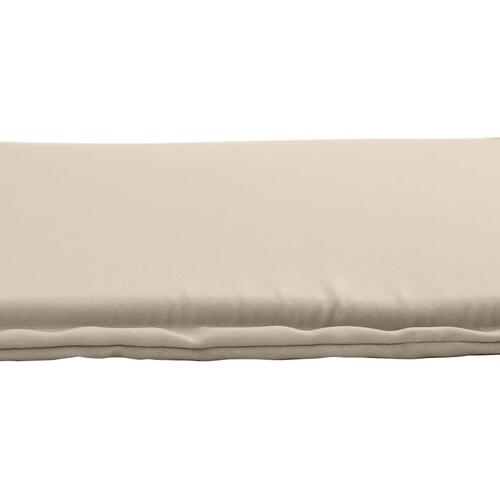 Udendørs sædehynder 6 stk. 45x45x2 cm firkantet gråbrun