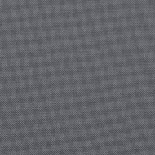 Udendørs sædehynder 6 stk. 45x45x2 cm firkantet antracitgrå