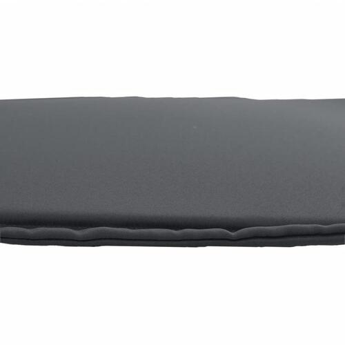 Udendørs sædehynder 2 stk. 45x45x2 cm firkantet antracitgrå