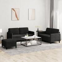 3 personers sofa velour sort