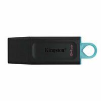 USB-stik Kingston DTX/64GB Sort 64 GB