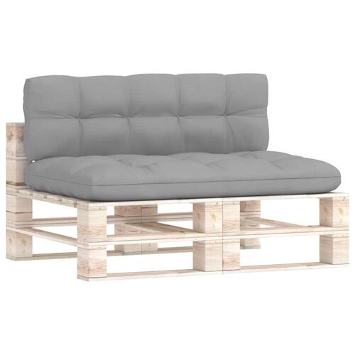 Pallehynder 2 stk. stof grå (OUTLET A)