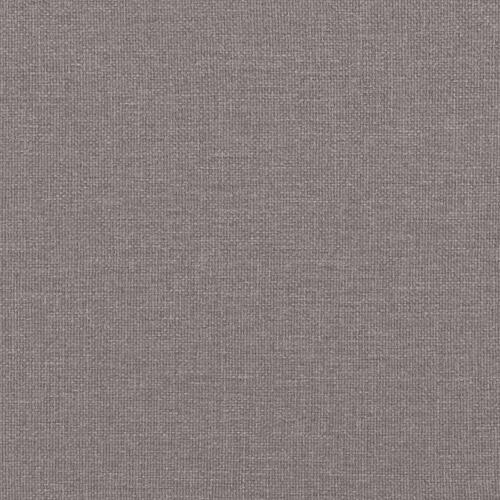 Fodskammel 60x50x41 cm stof gråbrun