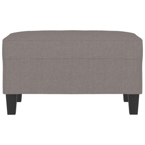 Fodskammel 70x55x41 cm stof gråbrun