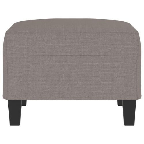 Fodskammel 70x55x41 cm stof gråbrun
