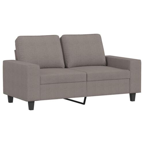 3 personers sofa stof gråbrun