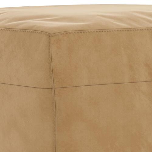 Sofasæt 4 dele velour brun