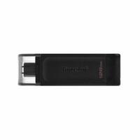 USB-stik Kingston DT70/128GB Sort 128 GB