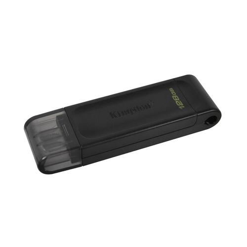 USB-stik Kingston DT70/128GB Sort 128 GB