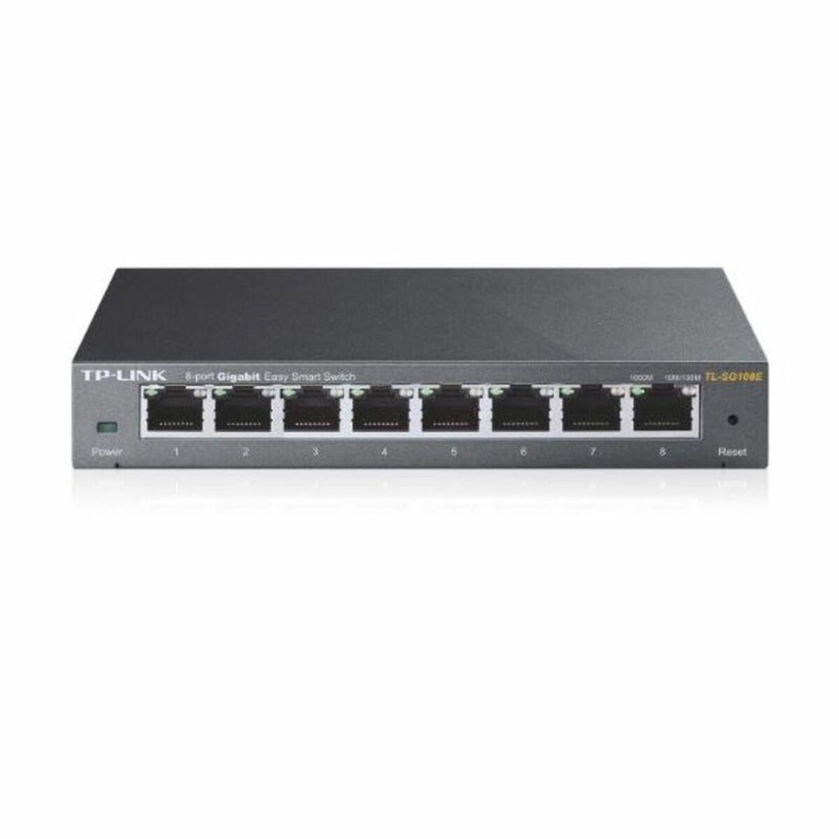 Switch til desktop TP-Link TL-SG108E 8P Gigabit