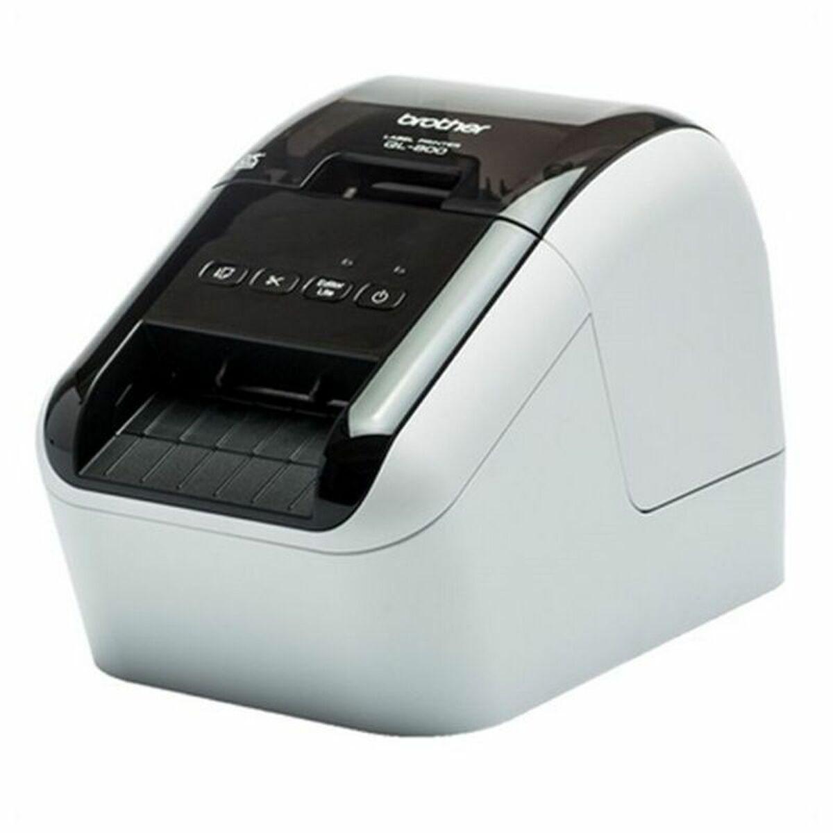 Termisk printer Brother QL800ZX1 USB Grå Hvid/Sort Sort/Grå