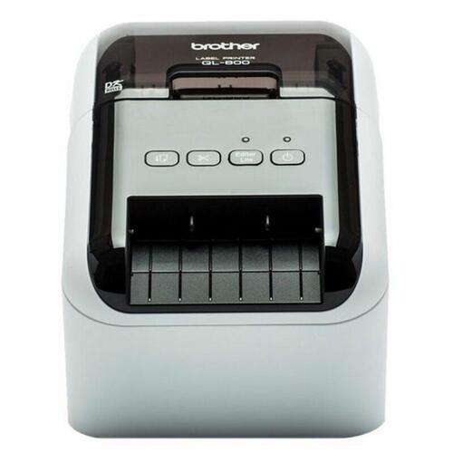 Termisk printer Brother QL800ZX1 USB Grå Hvid/Sort Sort/Grå