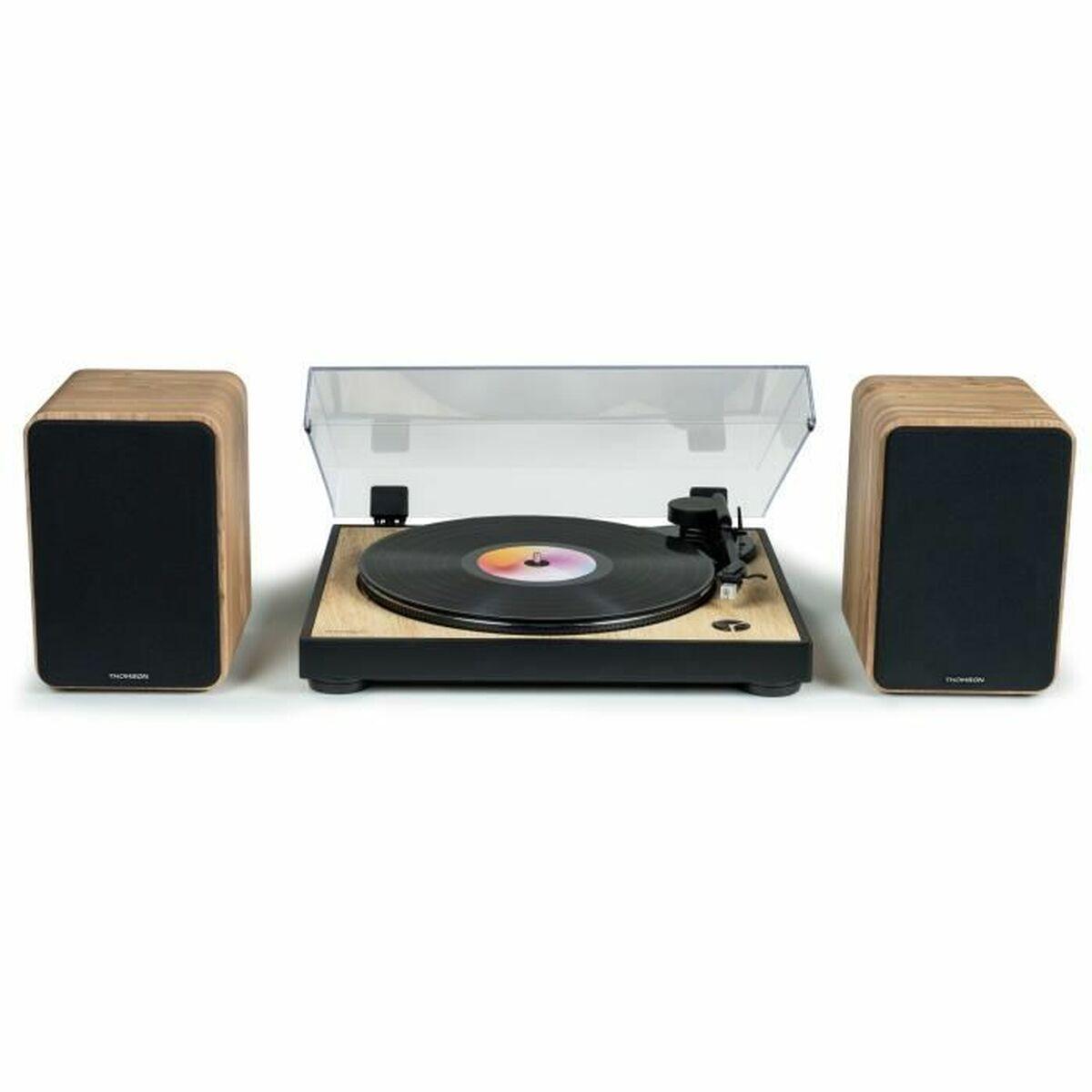 Højttalere Thomson WS602DUO 100 W - Bluetooth 5.0, træ/sort