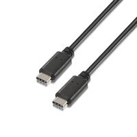 Data / opladerkabel med USB Aisens A107-0058 3 m Sort