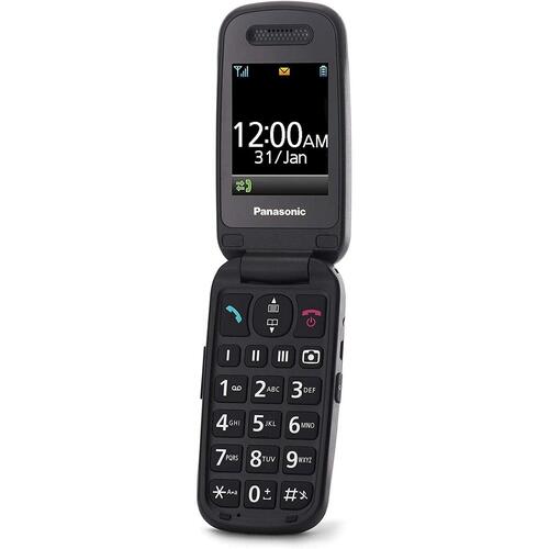 Mobiltelefon Panasonic KX-TU446EXB 2,4" Sort