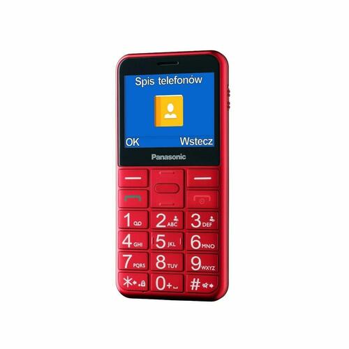 Mobiltelefon til ældre mennesker Panasonic KX-TU155EXRN 2,4" Rød