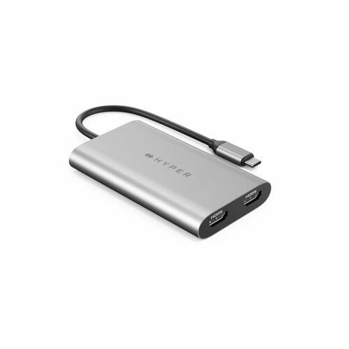 USB C til HDMI-adapter Targus HDM1-GL Sølvfarvet