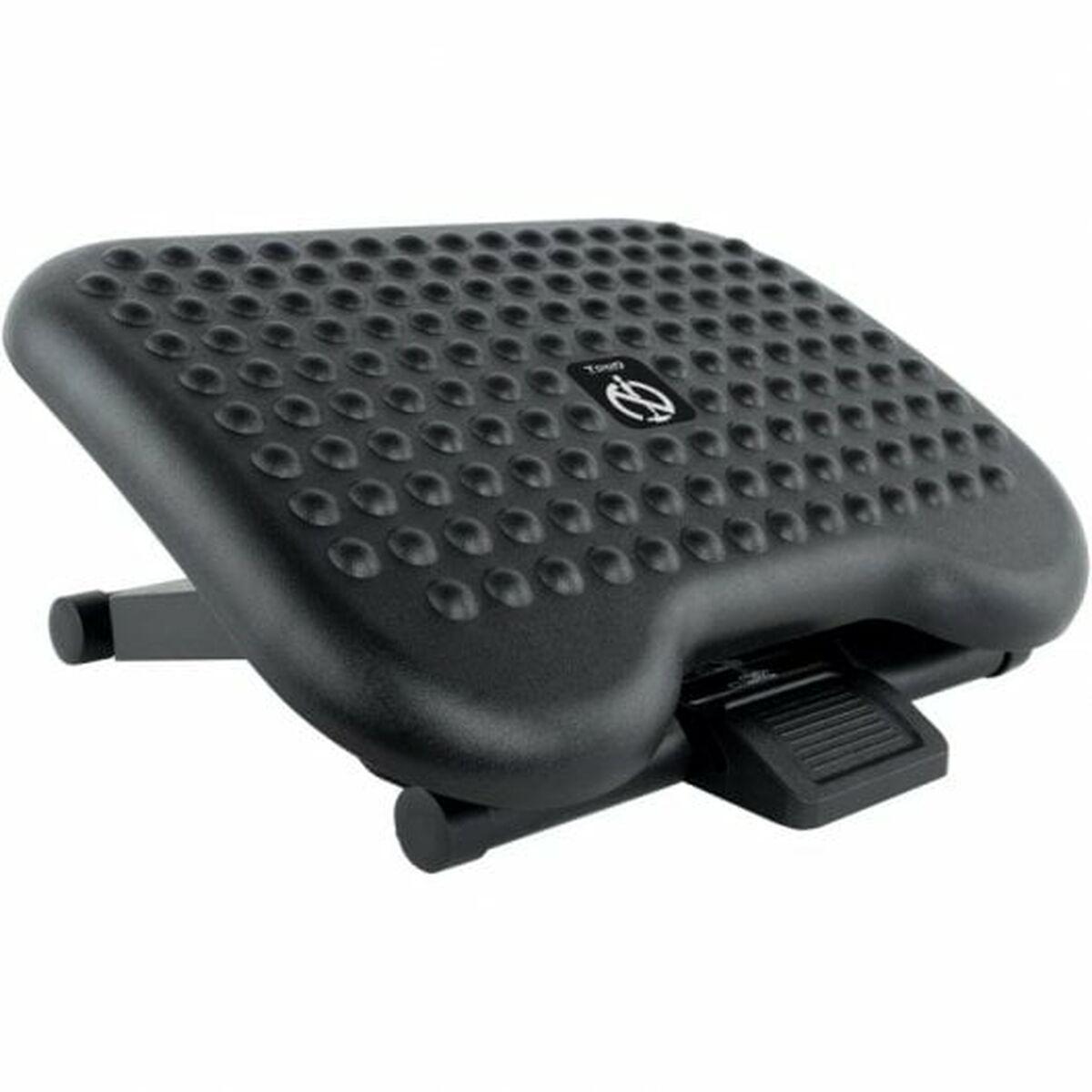 Fodstøtte TooQ TQFR0603-B Sort Justerbar Regulerbar