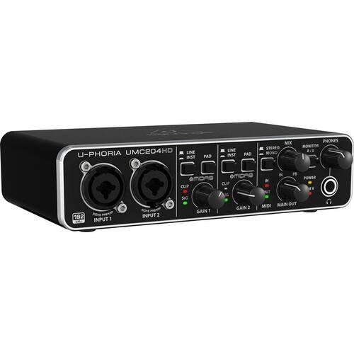 Lyd-interface Behringer UMC204HD