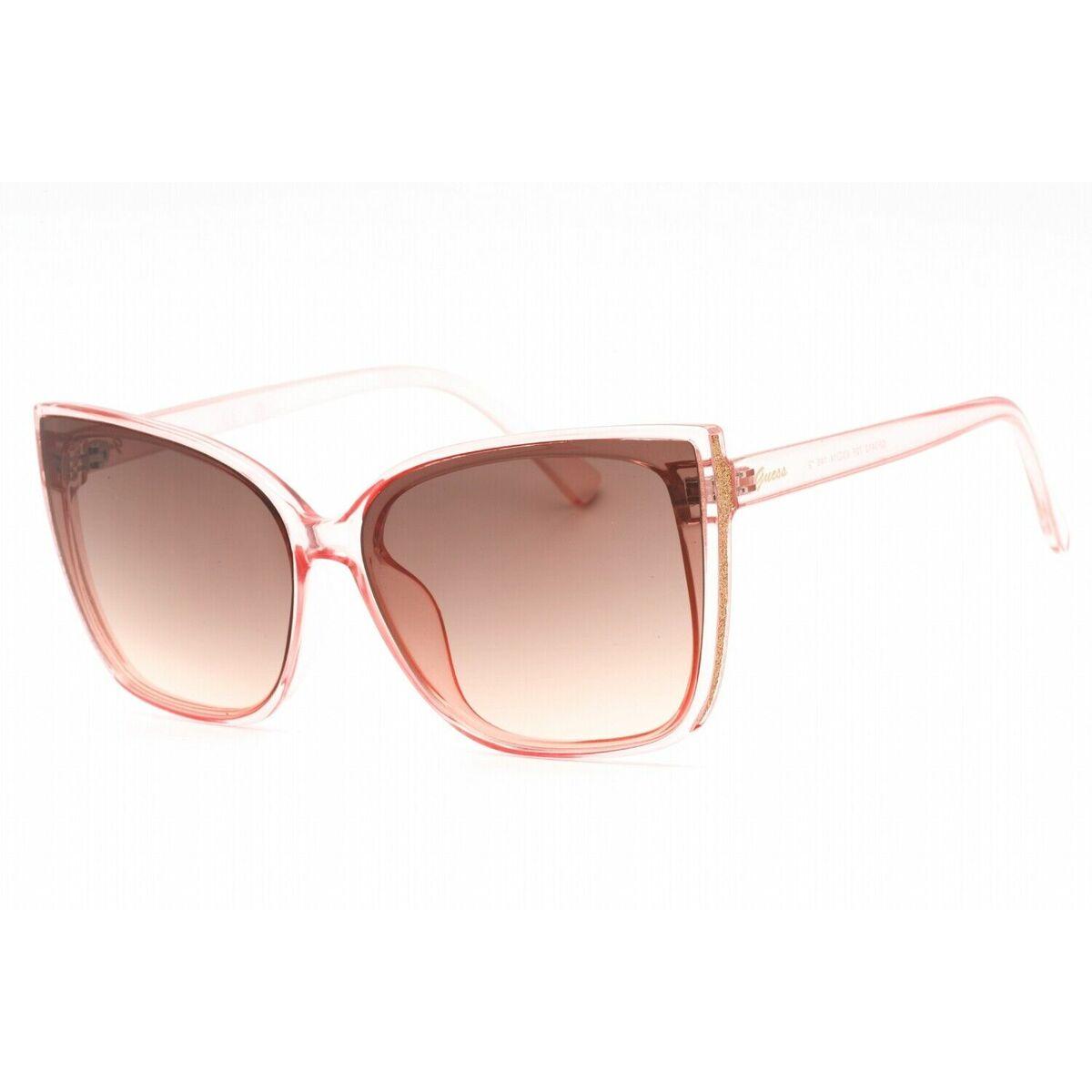 Guess GF0412-72F solbriller til kvinder - pink/brune glas