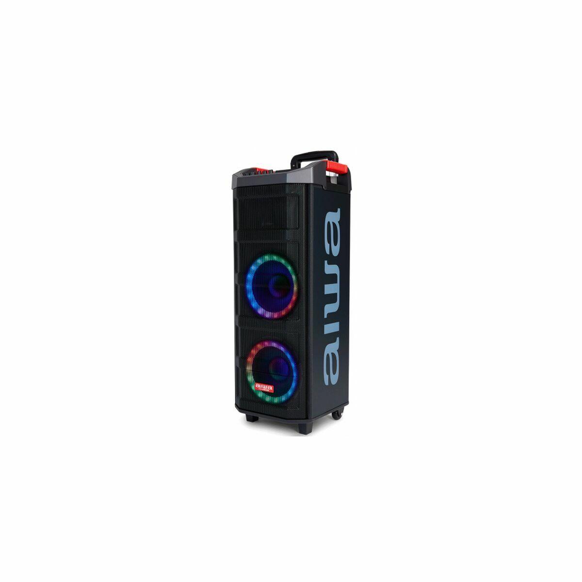 Transportable Bluetooth-højttalere Aiwa KBTUS-608MKII Sort 600 W