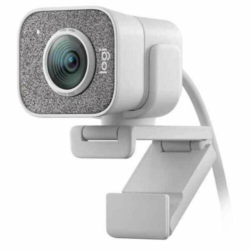 Webcam Logitech 960-001297 Full HD 60 fps Hvid