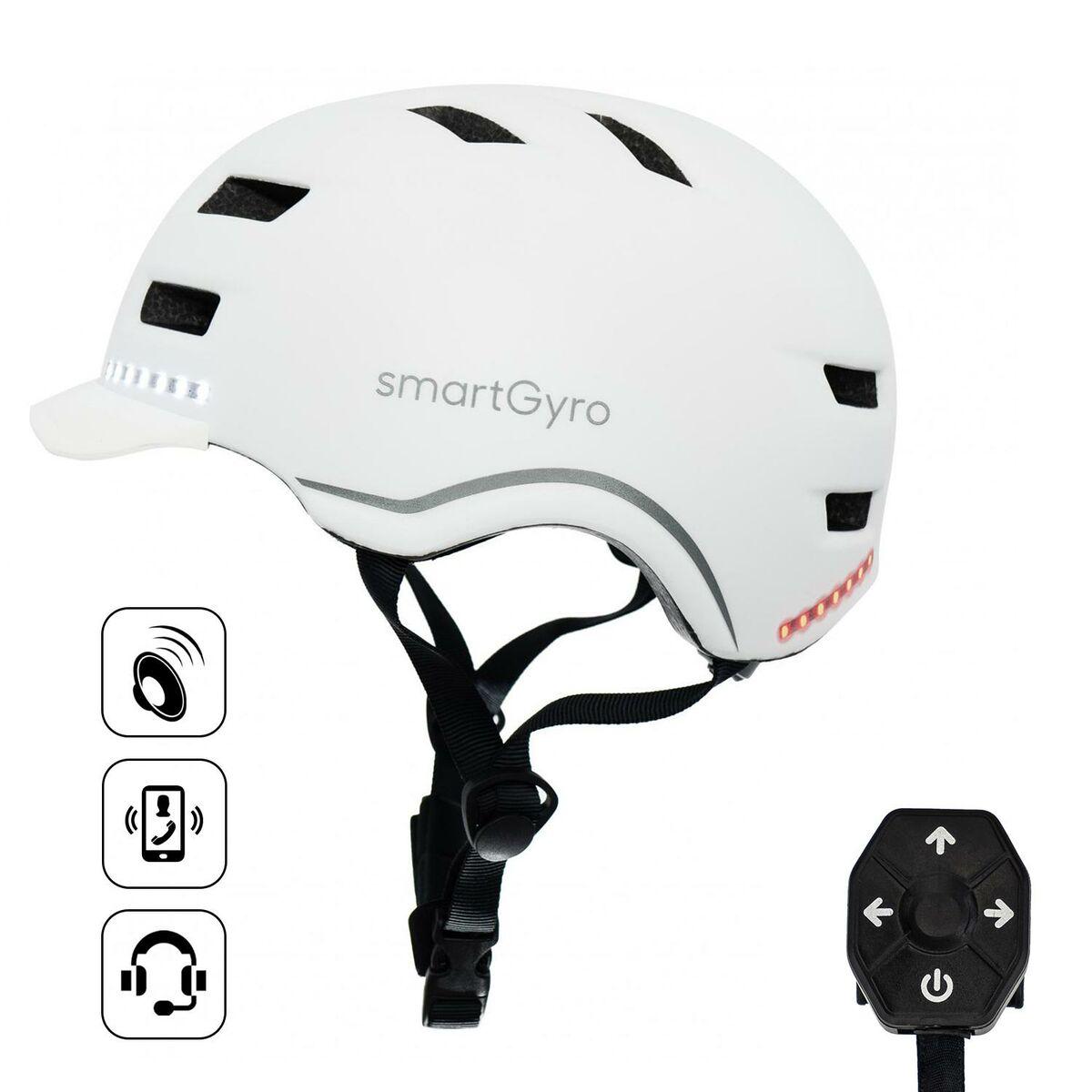 Smartgyro SMART PRO hjelm til el‑løbehjul - hvid
