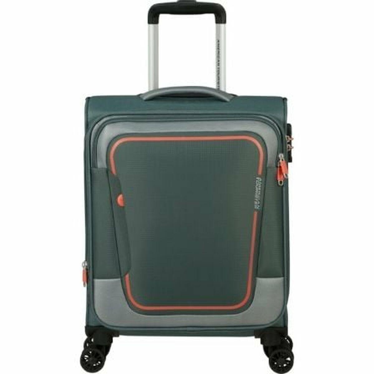 American Tourister Pulsonic håndbagagekuffert 55 cm - Grøn, 43,5 l