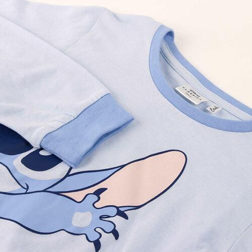Nattøj Børns Stitch Lyseblå 10 år