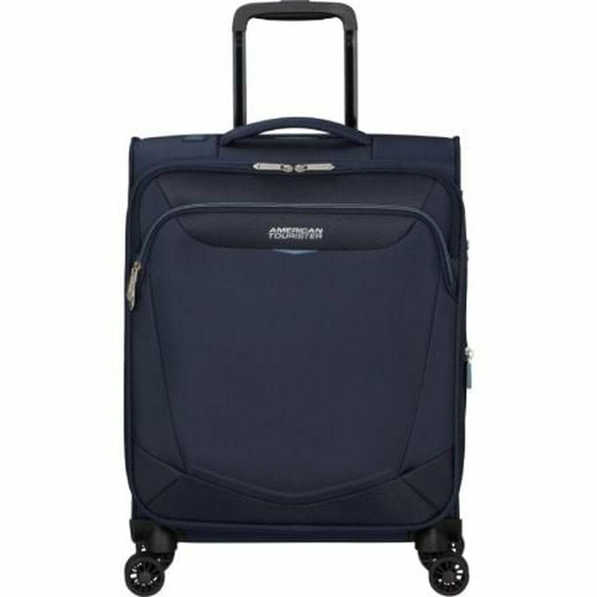 American Tourister SummerRide Spinner håndbagage 47 L - blå (55 × 40 × 23 cm)