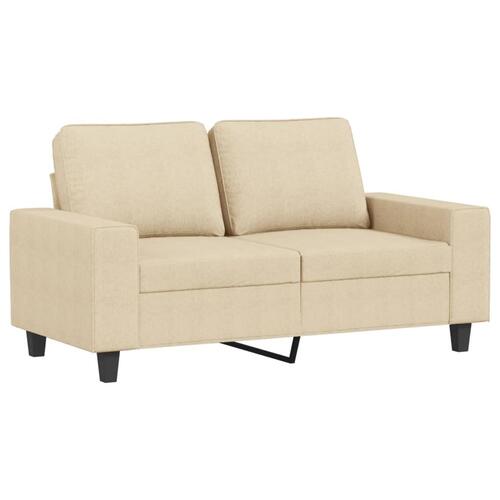 3 personers sofa stof cremefarvet