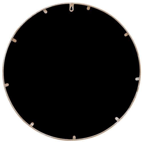 Spejl 40x2,5 cm rundt jern sandfarvet