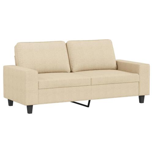 3 personers sofa stof cremefarvet