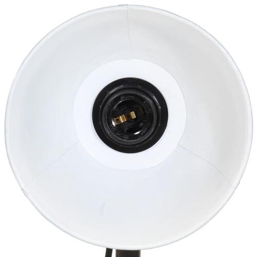 Skrivebordslampe 25 W 18x18x60 cm E27 hvid