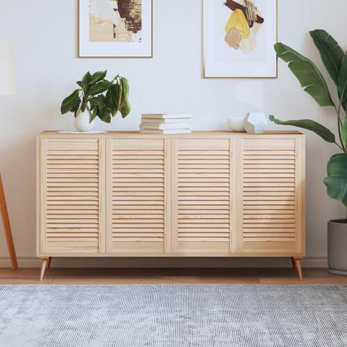 Skabslåger 4 stk. 69x39,4 cm lameldesign massivt fyrretræ