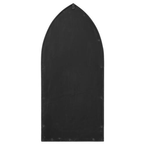 Spejl 70x30 cm jern sort
