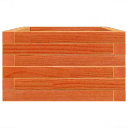 Plantekasse 70 x 40 x 23 cm i massivt fyrretræ - gyldenbrun