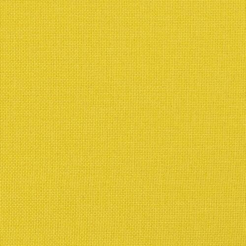 Fodskammel 60x50x41 cm stof gul