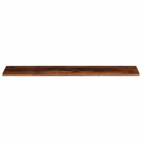 Bordplade 180x20x2,5 cm rektangulær massivt genbrugstræ