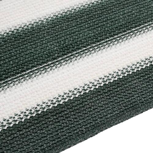 Afskærmning 1,8x10 m 195 g/m² HDPE grøn og hvid