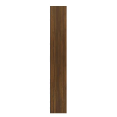 Bogreol/rumdeler 40x30x198cm brun egetræ