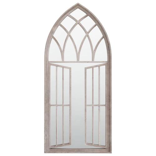 Spejl 100x45 cm jern sandfarvet